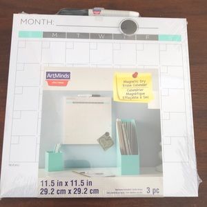 Unopened Magnetic Dry Erase Calendar